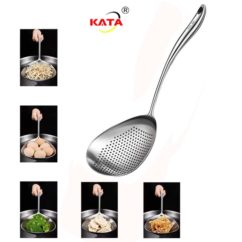 

Stainless Steel Colanders Strainers Skimmer Strainer Colander Mesh Deep Fryer Oil Frying Scoop Sieve Kitchenware Kitchen Tool