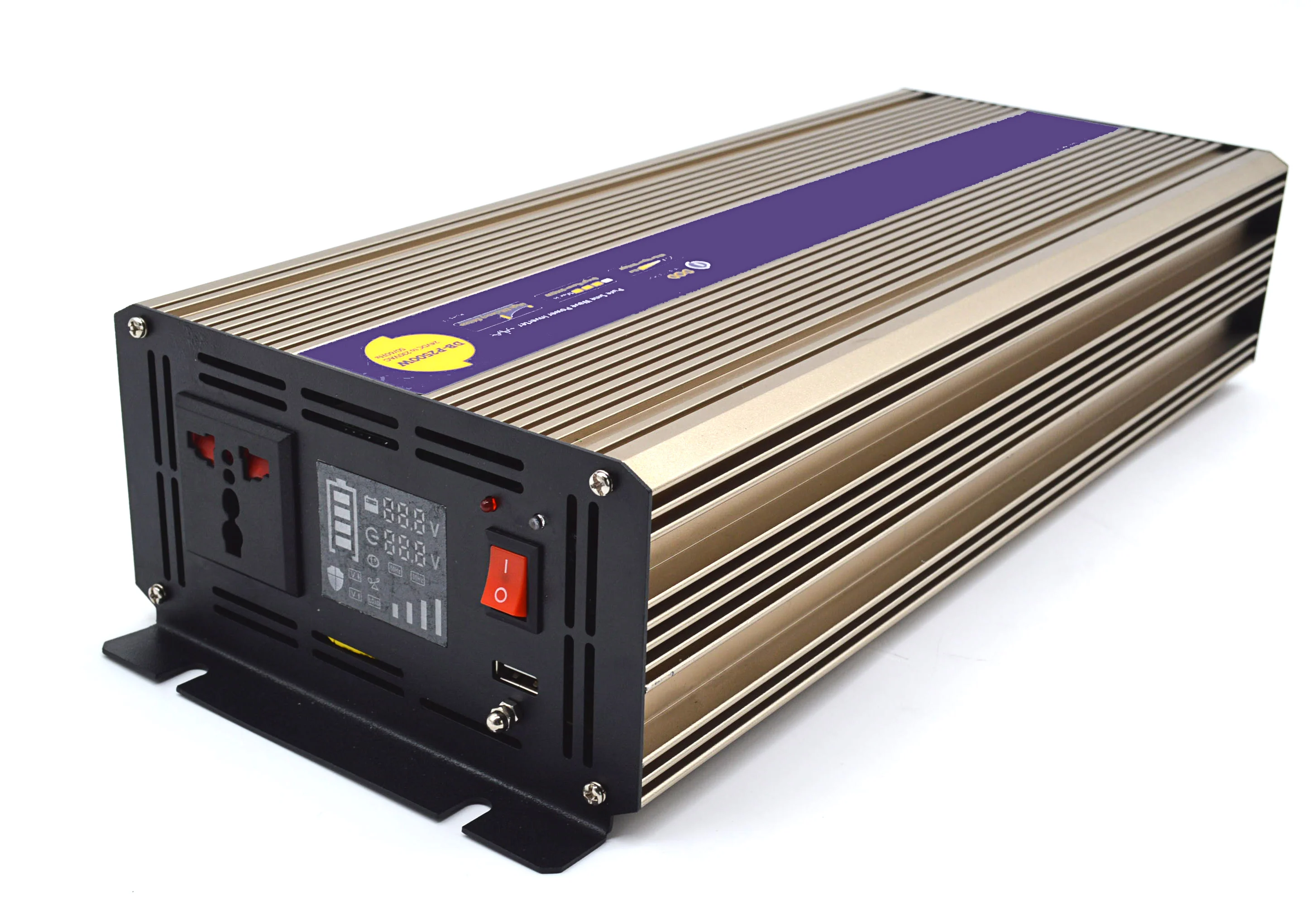 Inverter with charger off grid 48v Pure Sine Wave 2Kw 2000W Power Inverter Lcd Display Ups Solar Inverters 5Kw with charge