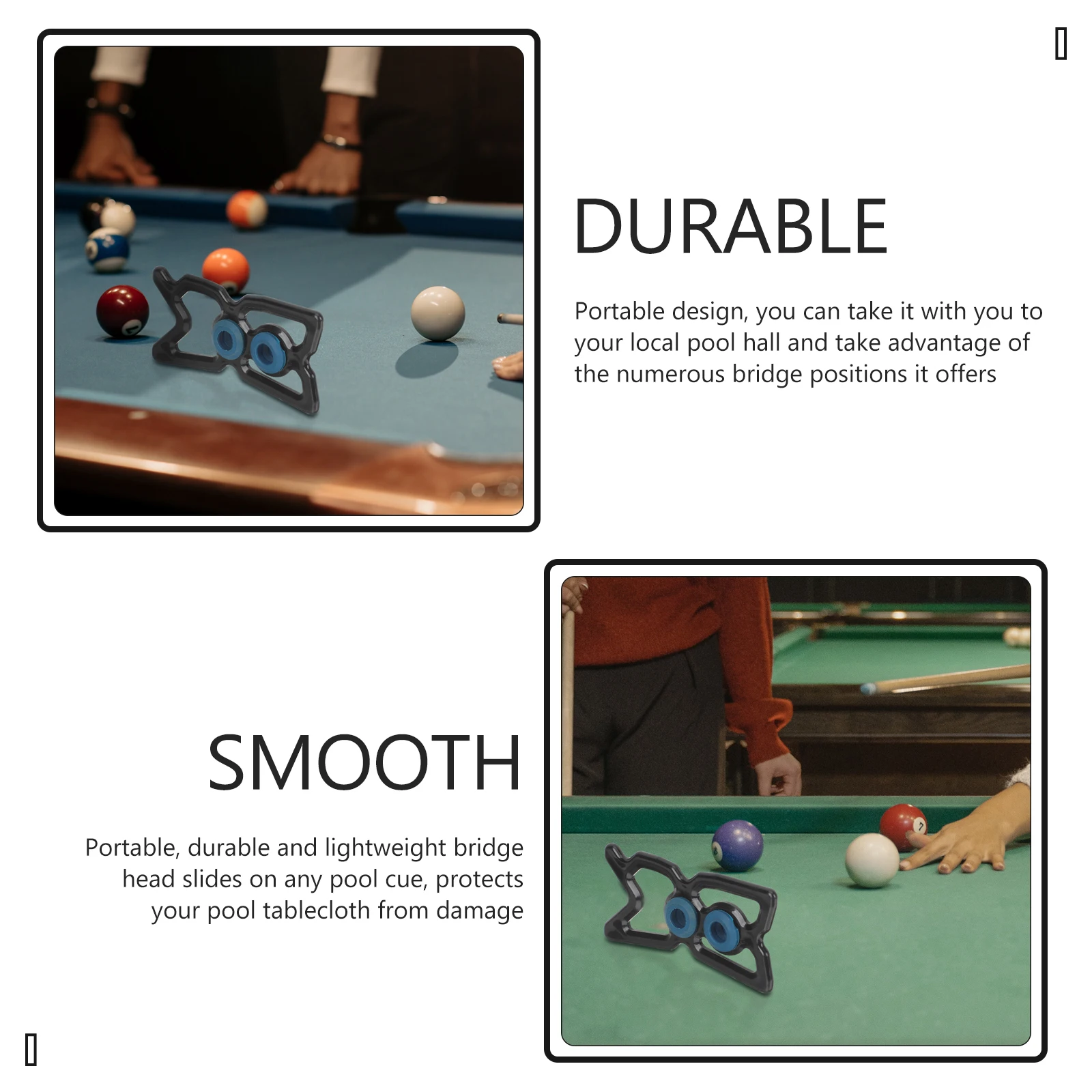 

Pool Accessories Stick Rack Table Billiard Hanger American Style Plastic Snooker Cue Holder