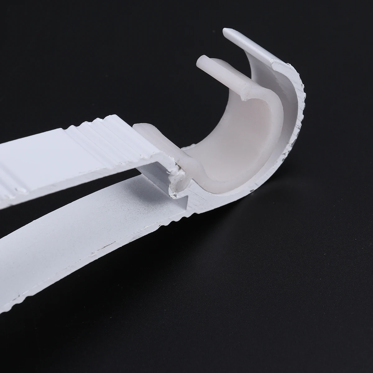 

2Pcs Curtain Brackets for 25-30Mm Roman Style Rods Aluminum Alloy Mounting Holders Drapery Pole Bracket Fixation