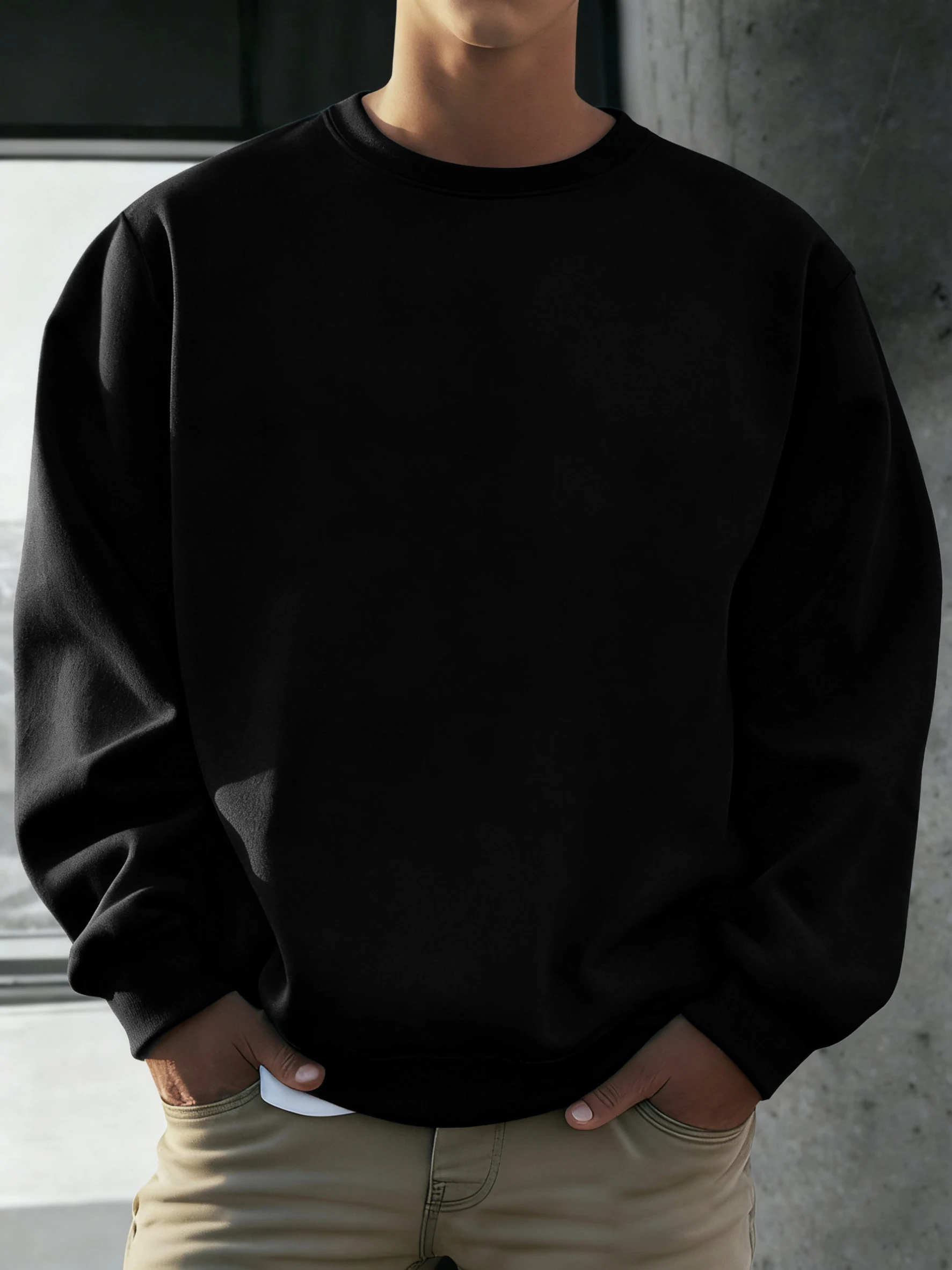 Thumbnail 2 - #4 New Mens O-Neck Knit Pullovers Arrivals