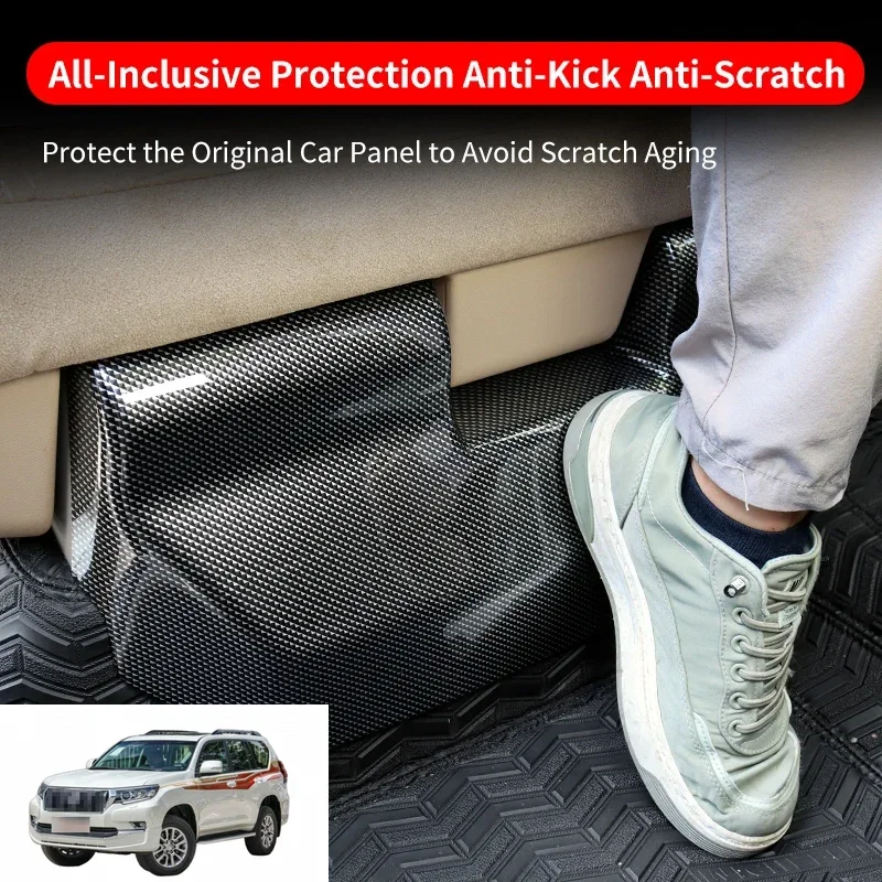 For Toyota Land Cruiser LC300 J300 2021-2025 Seat Bottom Fender,Seat Anti-Kick Guard, Interior Upgrade Modification Accessory