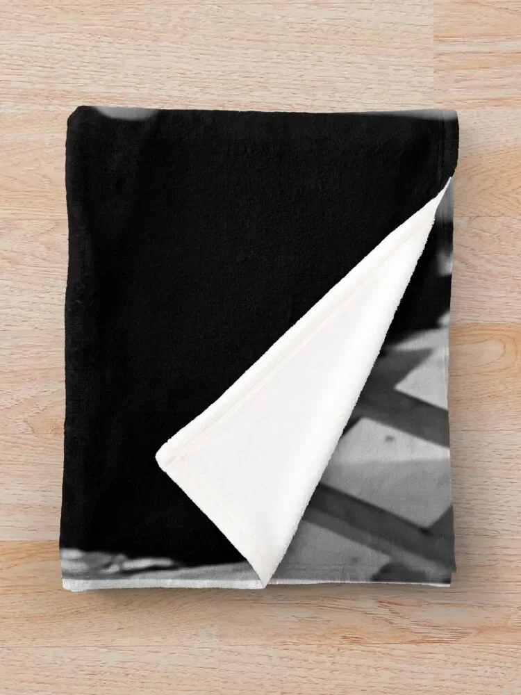 ليوناردو دابريو رمي بطانية ، بطانية شعر ، أسود وأبيض #3