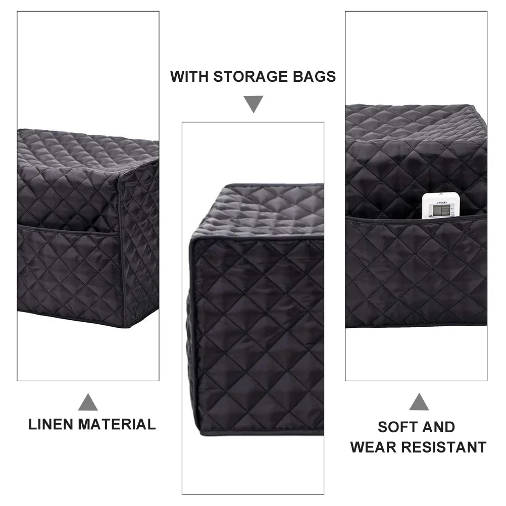 

Microwave Oven Cover Waterproof Lightweight Protective Cover Large Front Pocket Kitchen Appliance Protector