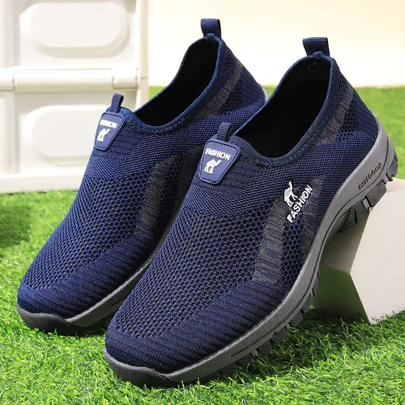 

Slip-on Mocasino Mans Blue Golf Shoes Vulcanize Sneackers Sneakers Shoes Sports Basctt Imported In Offers Pas Cher