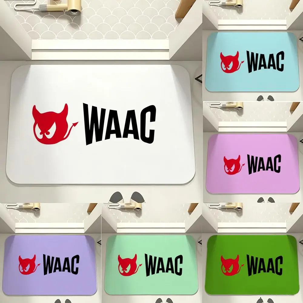 Artistic design W-WASACS Floor Mat carpet diatom mud bathroom quick-drying absorbent floor mat household bathroom