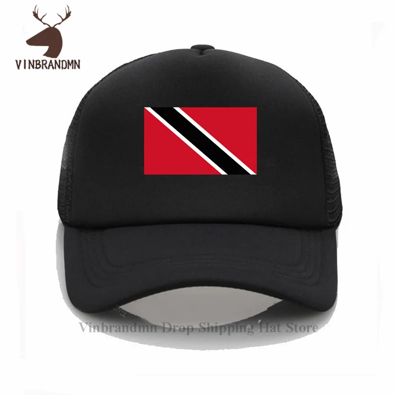 Flag of Trinidad and Tobago Flag baseball cap 2022 hot sale fashion male female bucket hat 100% cotton hip hop cool fishing hat