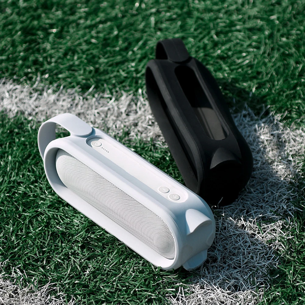 غطاء سيليكون لقرص يدق + ، محمول ، مكبر صوت لاسلكي ، حقيبة حمل للسفر ، مقاوم للصدمات ، واقي ، مضاد للخدش