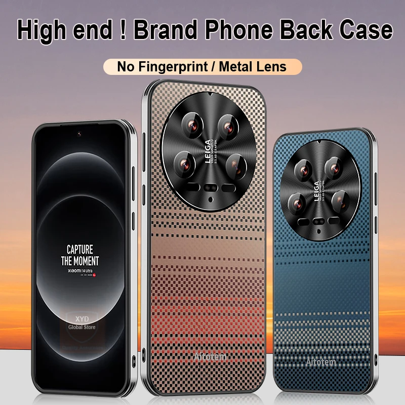 

For Xiaomi 14 Ultra Case Cover Brand Phone Case For Xiaomi 14 Ultra Mi14 Mi 14Ultra Shell Skin Protective Bumper Fashion New