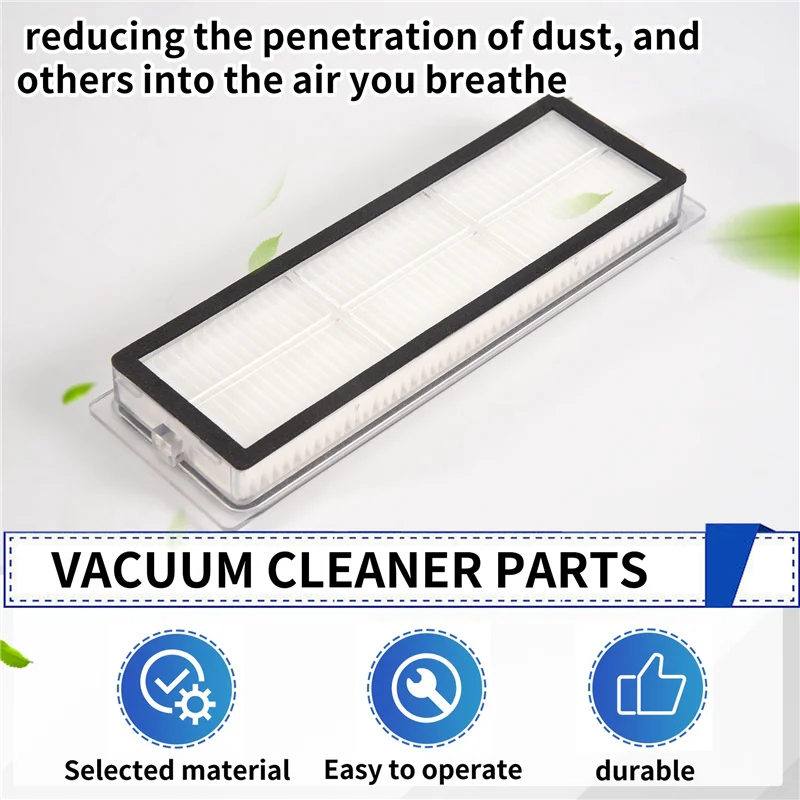 24 قطعة استبدال أجزاء ل Xiaomi روبوت فراغ X20 + / X20 زائد فراغ الجانب الرئيسي فرشاة فلتر Hepa ممسحة القماش الغبار Baga83x