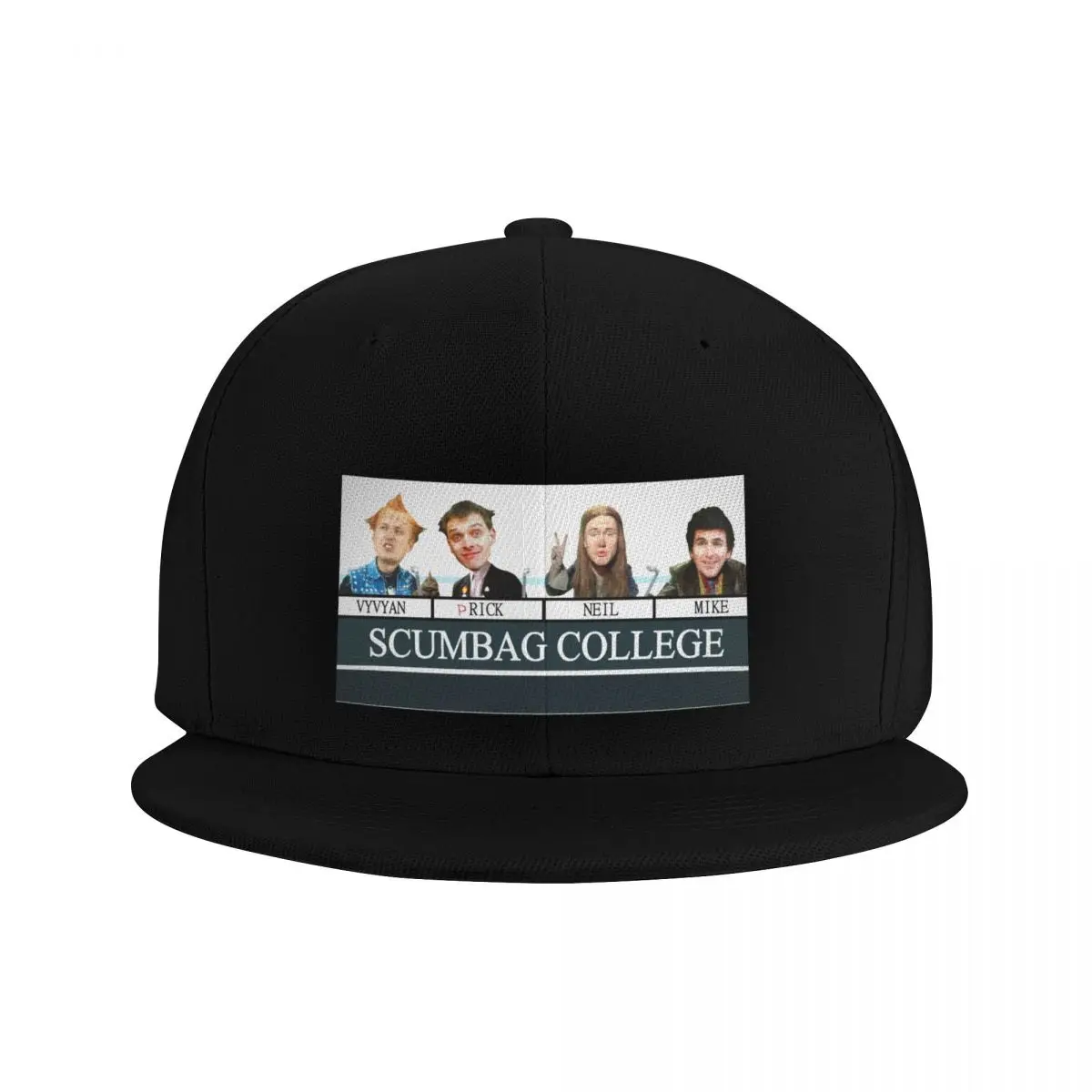 The Young Ones Scumbag College Baseball Cap Big Size Hat fishing hat Mens Women's