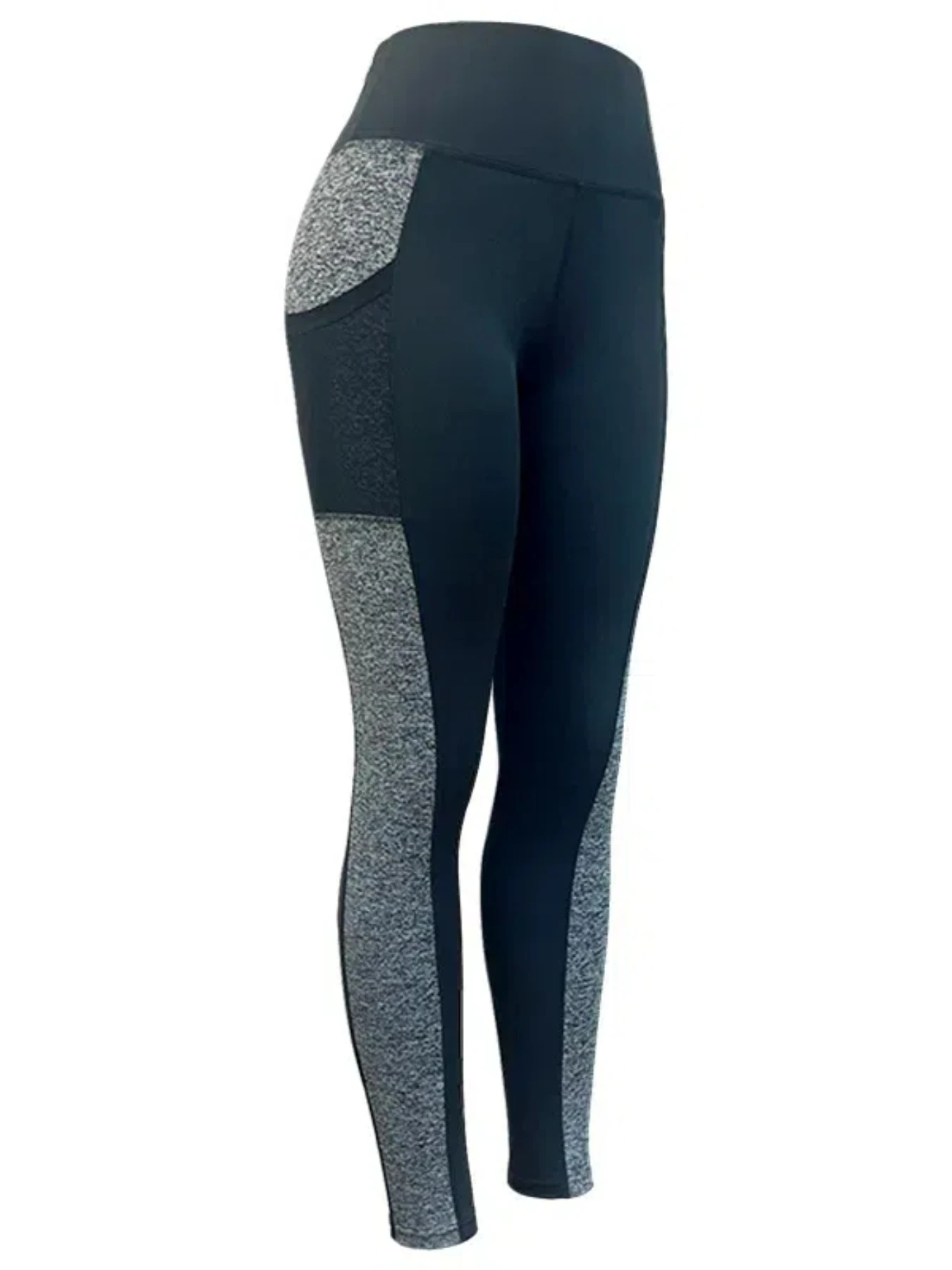 Mallas de Yoga de cintura alta para mujer, Leggings elásticos y suaves con Control de barriga, bolsillos laterales, entrenamiento