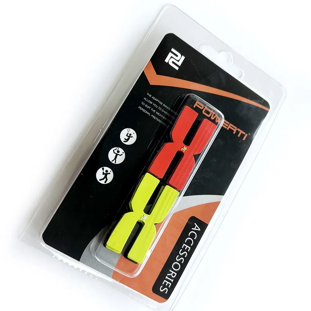 3g H-Shaped Tennis Racket Weight and Balance Strips Silicone Balance Bar  6PCS/SET