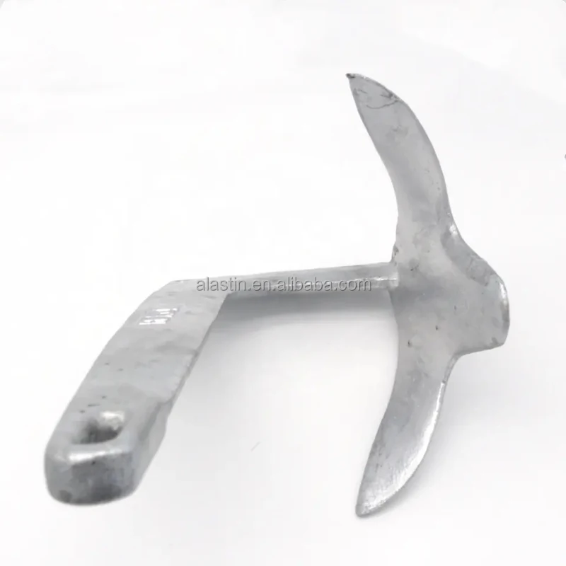 Alastin Marine Hardware Accessories Hot Dip Galvanized Heavy Duty Bruce Anchor For Boat