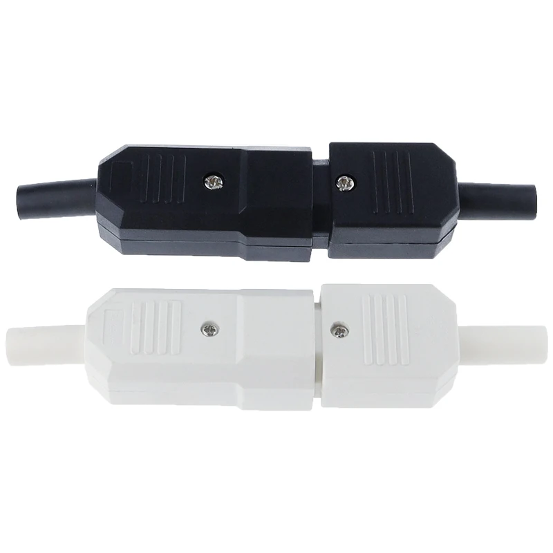 New Wholesale Price 10A 250V Black IEC C13 Male Plug Rewirable Power Connector 3 pin ac Socket