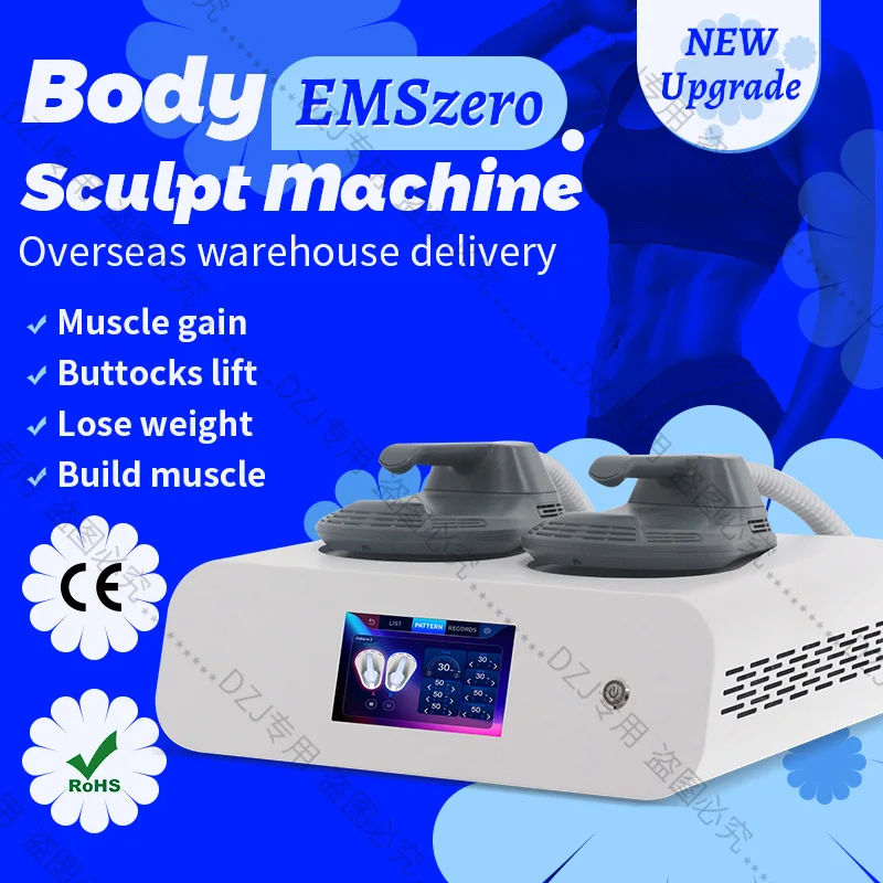 

Professional 2Handle EMSzero EMS Muscle Stimulator Abdominal Muscle Building Slimming Portable ABS Muscle Stimulator Fat Removal