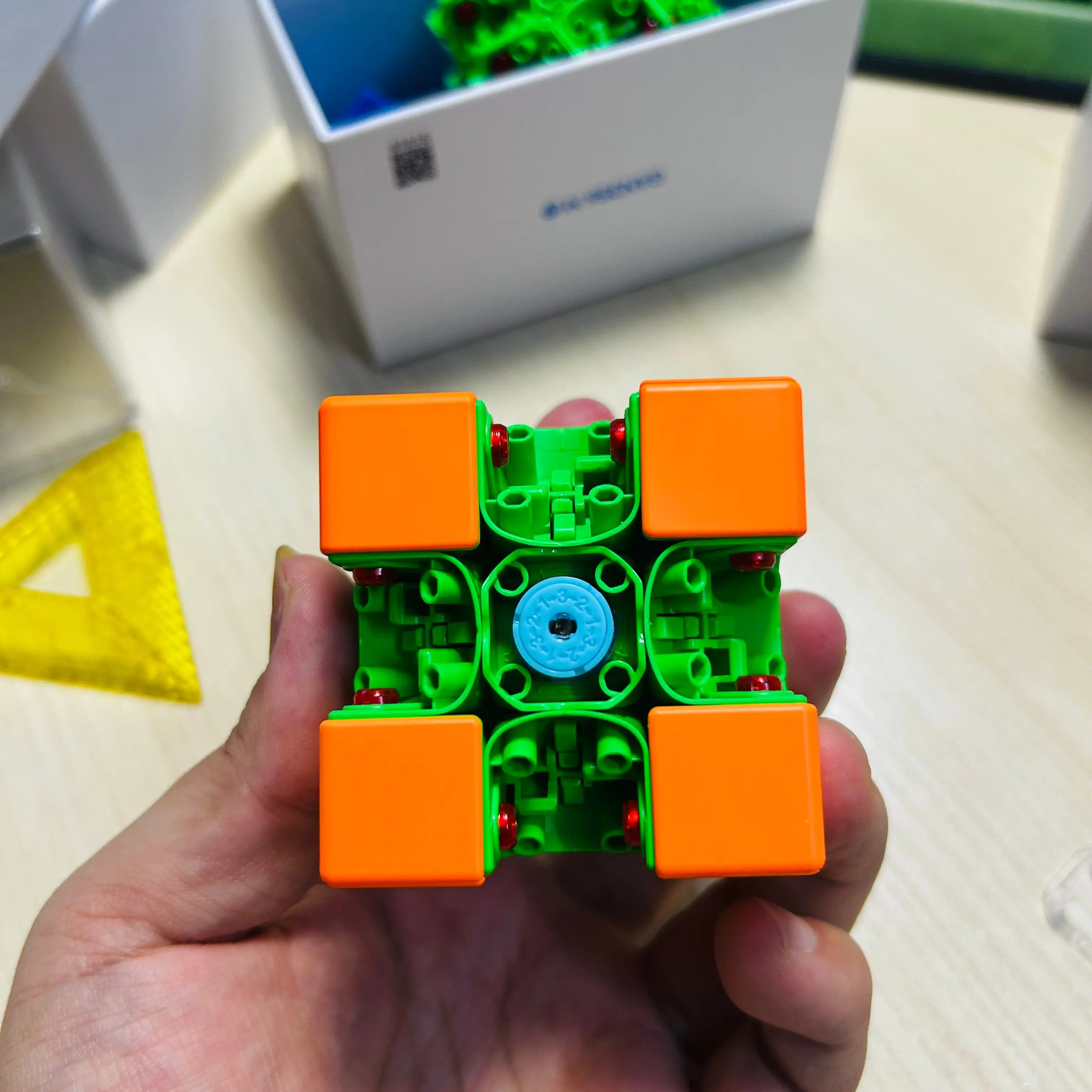 DIY GAN 356ME 2025 クリスマスエディション ガンキューブ 3x3 マグネット式 マジックスピードキューブ ステッカーレス プロ仕様 子供向けおもちゃ ギフト