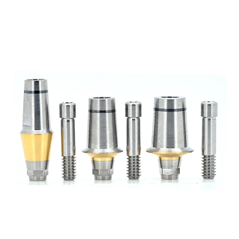 AG Dental Suitable for Repairing Temporary Pedestal Titanium Alloy with Dentium Finished Right Angle Screws