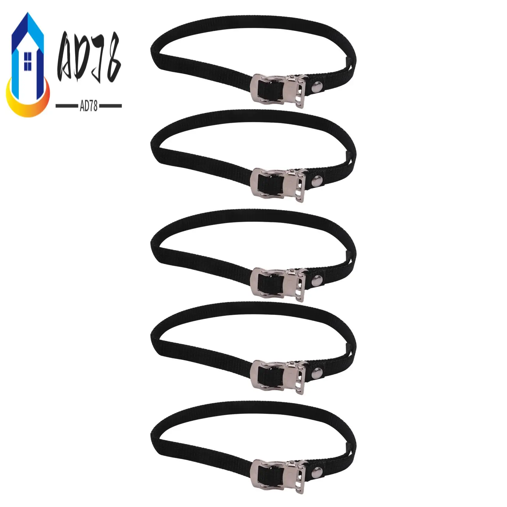 

AD78-10 PCS MTB-Road Bike Cycling Toe Straps 50Cm For Bicycle Racing
