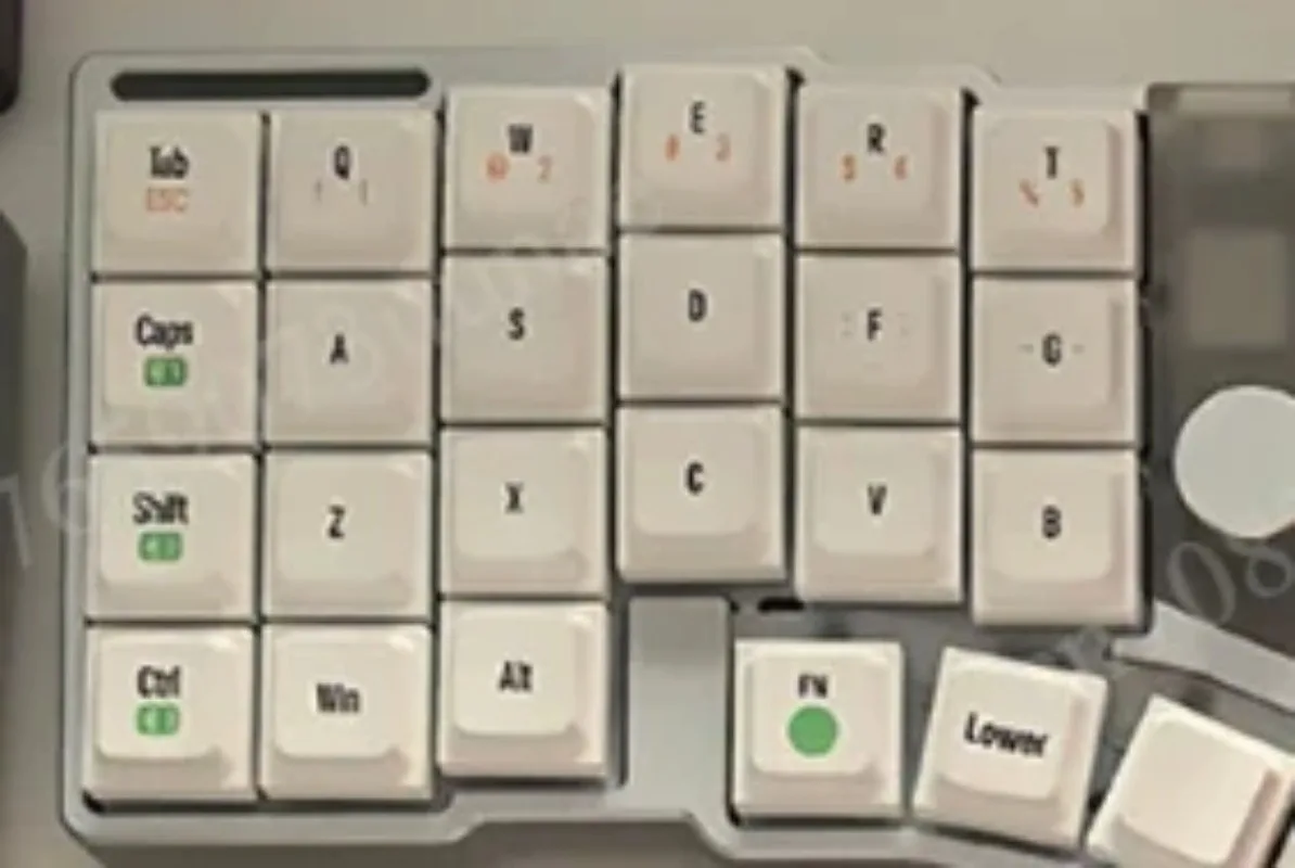 Low Profile Keycaps for Cornix Keyboard - Custom Matching Set for Cross-Shaped Switch MX Compatible - DIY Replacement Keys