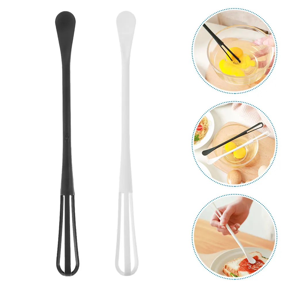 6Pcs Mini Egg Small Portable Stirring Stick Manual Egg For Blending Whisking Beating Frothing Stirring