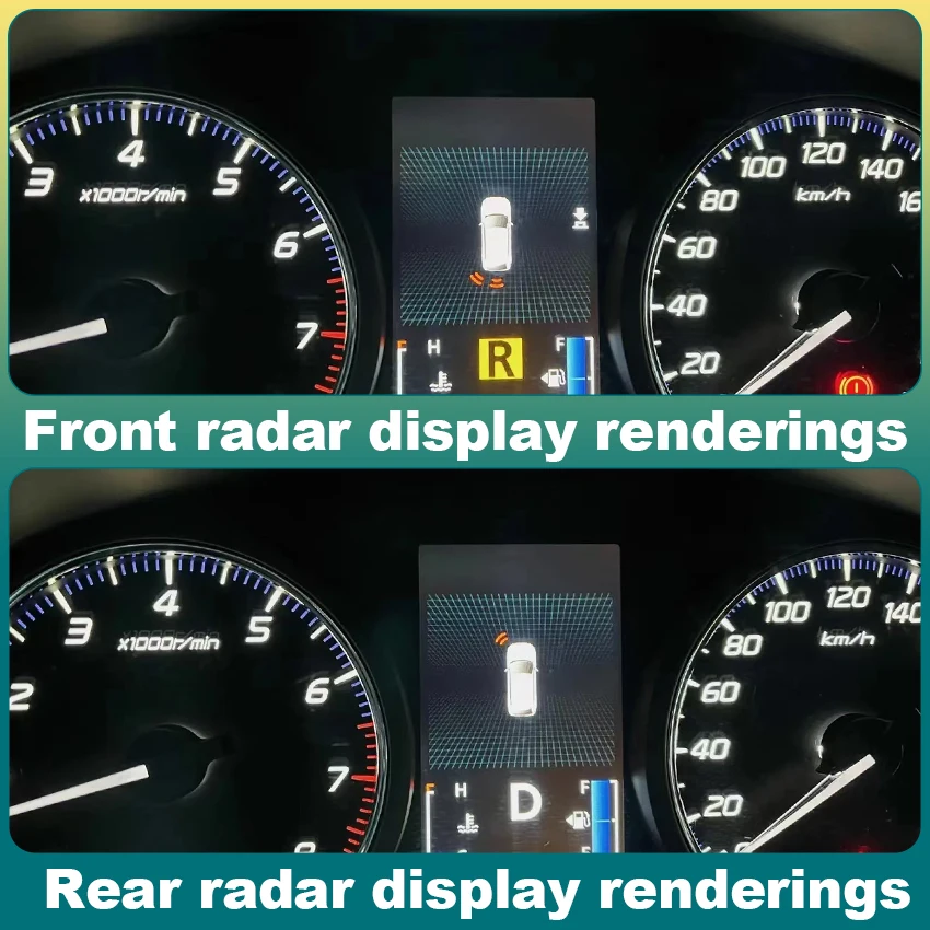 Original Sensors Rear Front Bumper Assistance Backup Reverse Sensors System For Mitsubishi Outlander 2016 to 2021 2022 2023 2024