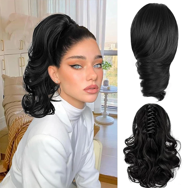 extensao-de-rabo-de-cavalo-com-presilha-12-polegadas-aplique-de-cabelo-sintetico-para-mulheres-rabo-de-cavalo-curto-ondulado-com-fixacao-segura