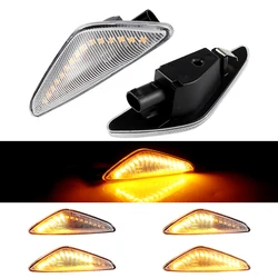 2PCS Led Side Mirror Dynamic Turn Signal Sequential Indicator Blinkers For BMW 3 Series E46 316Ci 318Ci 320Cd 320Ci 323Ci