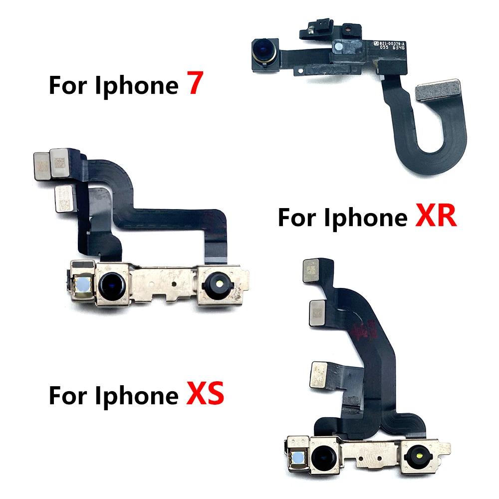 100% Tested Front Main Small Camera Flex Cable Module Ribbon For IPhone 7 8 Plus X XR XS Max