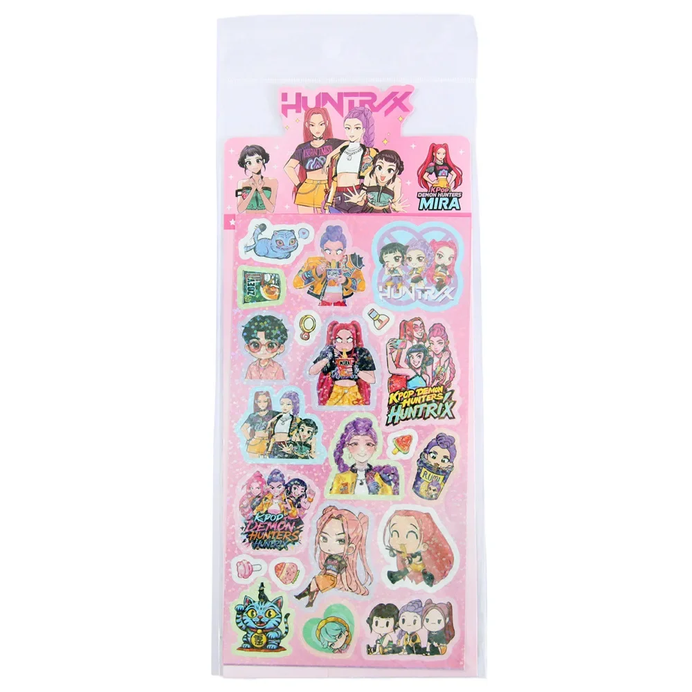 2026 Neue Anime Hunters Guka Aufkleber Laser Cartoon Capybara DIY Deko-Sticker für Kinder Bastelarbeiten Scrapbook und Journal Dekoration – Detail 6