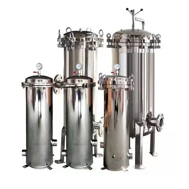 Mill Supply Front 304 Stainless Steel Precision Security Filter Core Housing Cell Industrial Underground Water Water Treatment