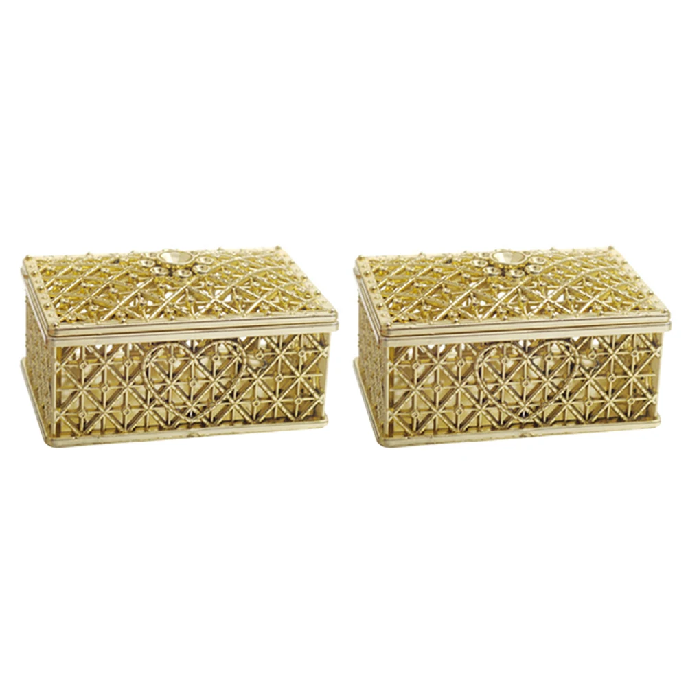 

12 Pcs y Weddingc C y Boxes Box Elegant Hollow Square ies Snacks Gifts Party Wedding Christmas Favor Boxes Container