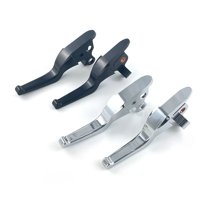 

Подходит для Harley Glide, флагманского CVO Street Glide 04-13, короткая трудосберегающая ручка сцепления тормозного сигнала