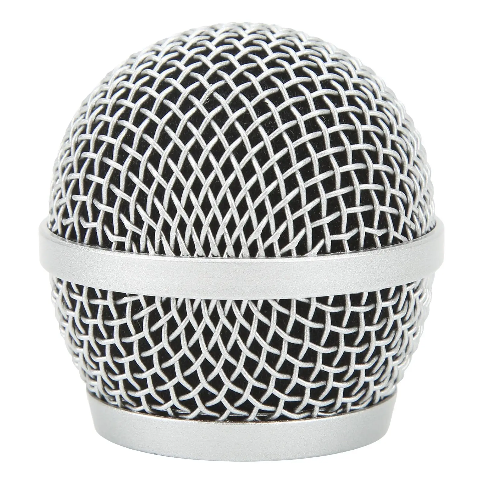 Microphone Grille Ball Head Spiral Mic Mesh Cover Replacement for PG48 PG58 BLX288