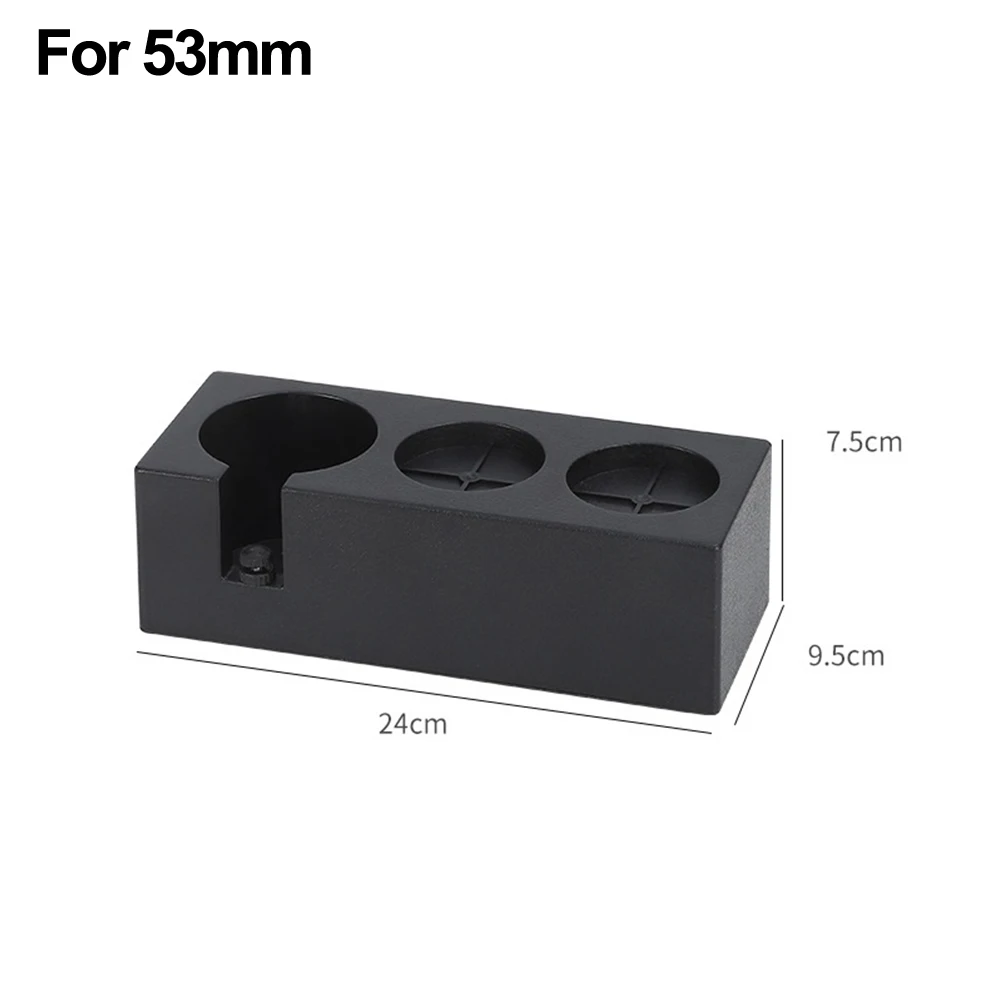 51mm/53mm/58mm Coffee Tamper Holder Station Filter Stand Plastic Espresso Distributor Mat Rack Coffee Maker Tool Barista Gift