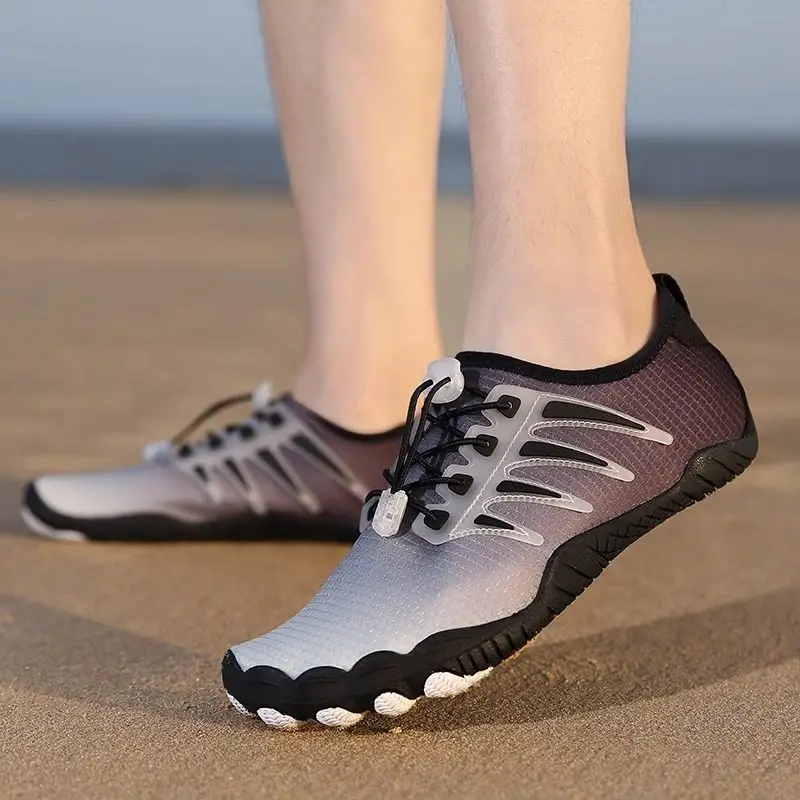 Anti Slip Sand Proof Shoes Men Women Water Wading Shoes Outdoor Quick Drying Swimming Shoes Fishing Anti Cutting Beach Shoes