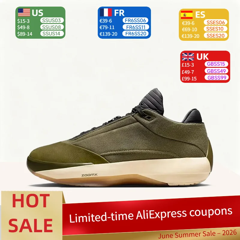Nike Jordan Air Jordan 40: Zapatillas de baloncesto de caña baja para hombre, retro, elegantes, versátiles, duraderas y ajustadas, HQ2078-200
