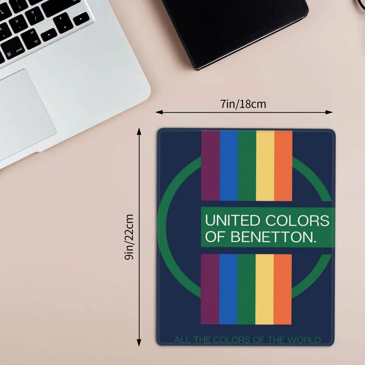 United Colors Of Benetton Mouse Pad Computer Keyboard Mouse Mat Gamer PC Laptop Desk Mat Office Accessories