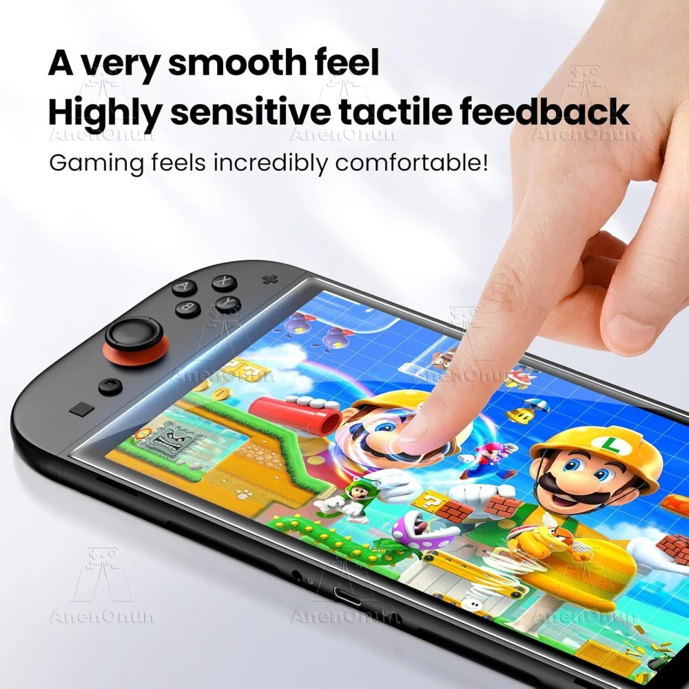 Switch 2 HD 強化ガラス 2.5D カーブエッジ 9H 硬度 飛散防止 傷防止 指紋防止 バブルフリースクリーンプロテクター