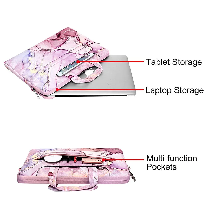 Imagem -03 - Bolsa para Laptop para Homens e Mulheres Capa para Macbook Pro Air 13 15 13.3 14 16 17.3 Polegadas m1 m2 Dell Lenovo hp Asus 2023