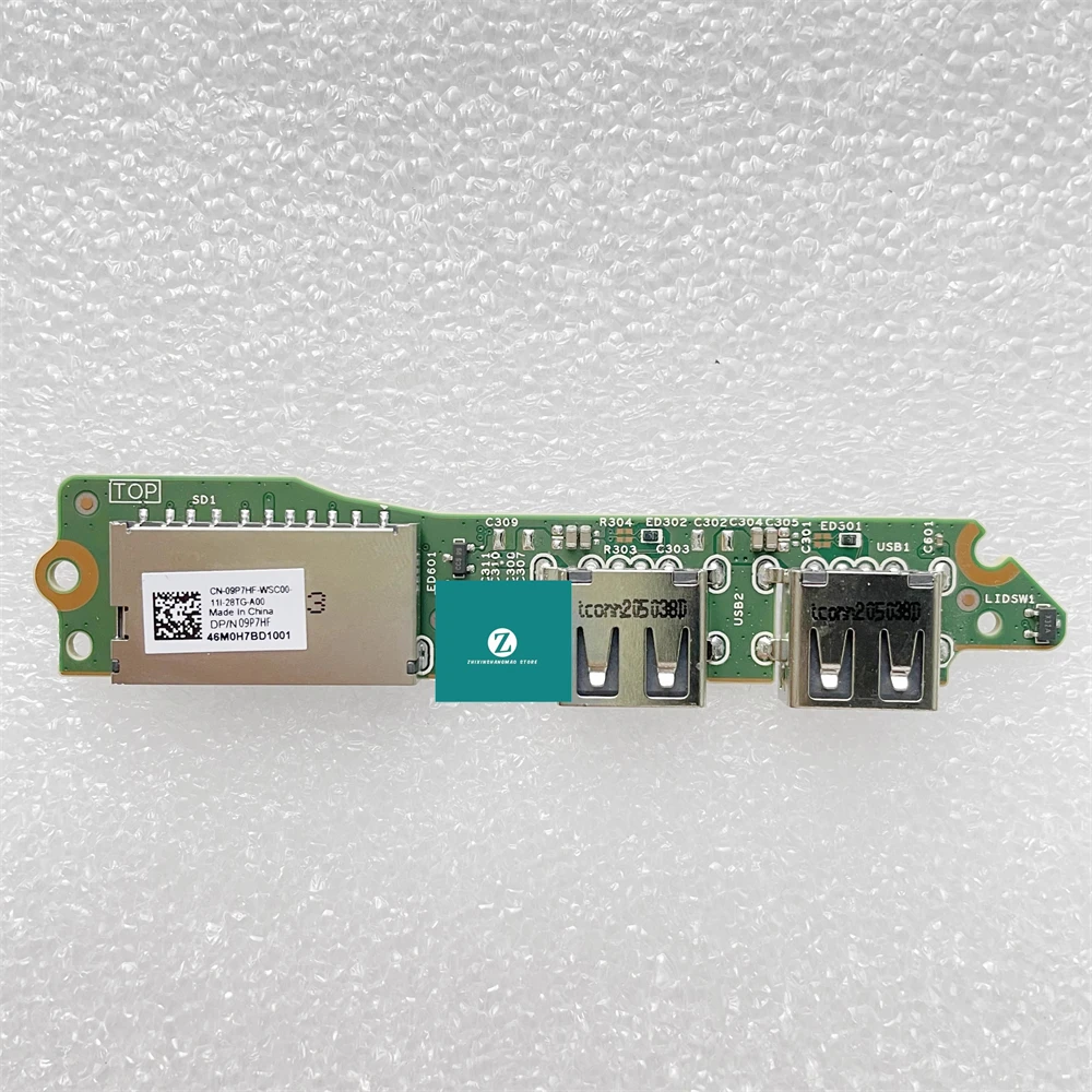 FOR DELL G3 3590 USB SD CARD READER BOARD 09P7HF