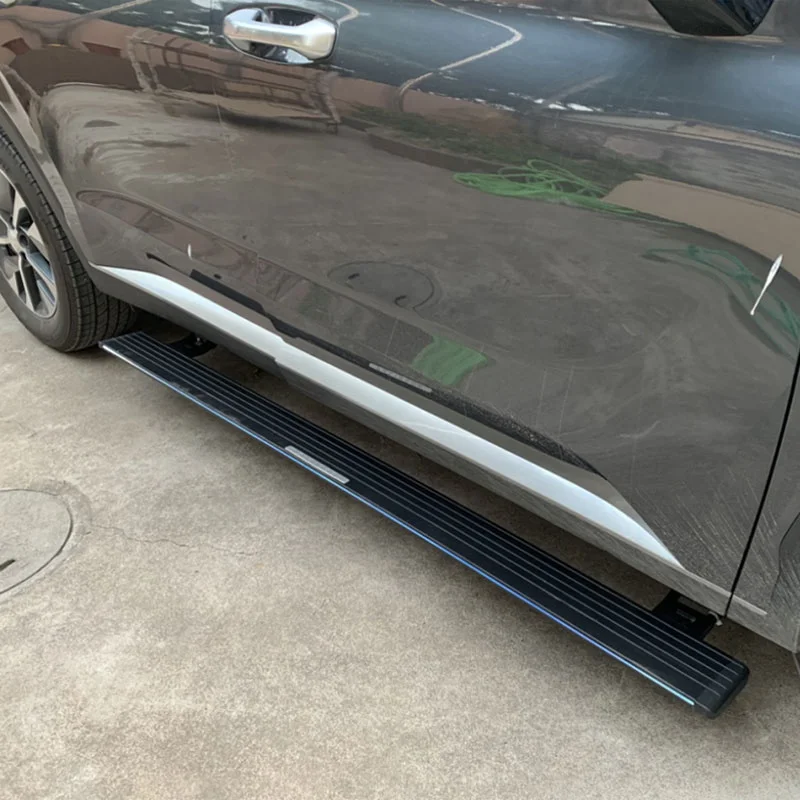 

Exclusive Production Formodern PALISADE Grand Santa Fe H1 STAREX Electric Side Steps with LED Lights