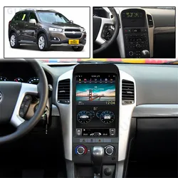 Android 12 For Chevrolet Captiva 2006 - 2012 Car Cassette Recorder Stereo Player Radio Multimedia Tesla GPS Navi Head Unit