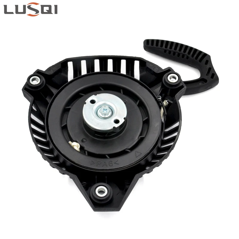 Imagem -04 - Lusqi Recoil Puxar Starter Gasolina Cortador de Grama Conjunto Grasss Trimmer Peças da Máquina Motor para Fuxtec Fx-rm163 Scheppach Mp9942