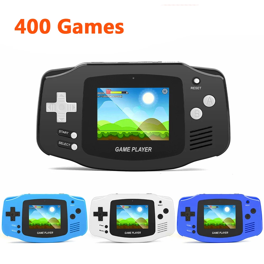 Nuovi giochi 400 Console per videogiochi emulatore per lettore di giochi portatile uscita AV stazione retrò regalo Console portatile portatile