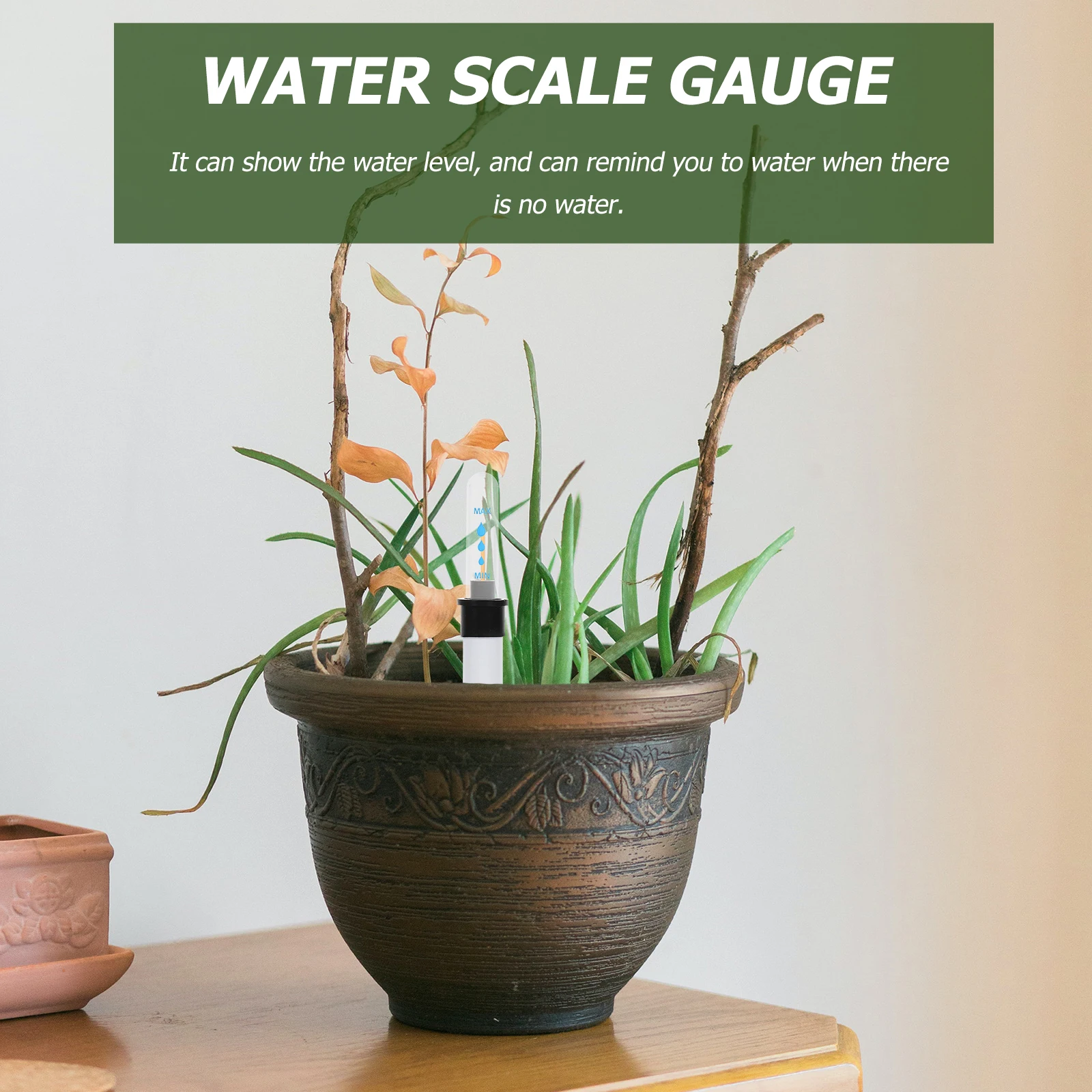 

4pcs Float Water Level Gauge Durable Reminder Self Watering Indicator Flowerpot Grass Basin Scale Craft Sewing