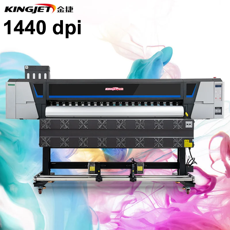 Products subject to negotiationKingjet1.6m1.8m 3.2m dx5 xp600 printhead plotter vinyl wrap flex banner poster wallpaper printing