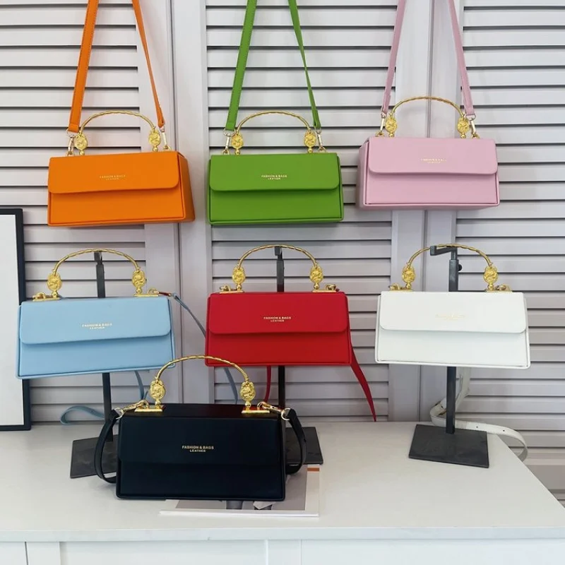 

Роскошная брендовая сумка через плечо, кожаные сумки, женская сумка-мессенджер, классическая элегантная сумка известного дизайнера для женщин