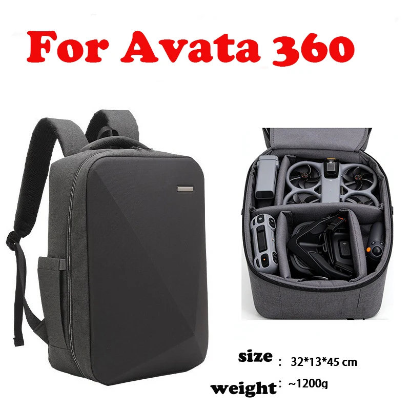 

Suitable for DJI Avata 360 storage bag DJI drone N3 flight glasses Handbag for Avata360 hard shell backpack box shoulder bag