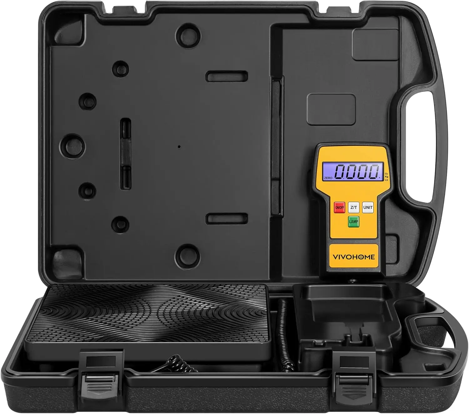 

Высокоточные цифровые весы для зарядки хладагента 220 фунтов с жестким футляром для систем кондиционирования воздуха и кондиционирования воздуха